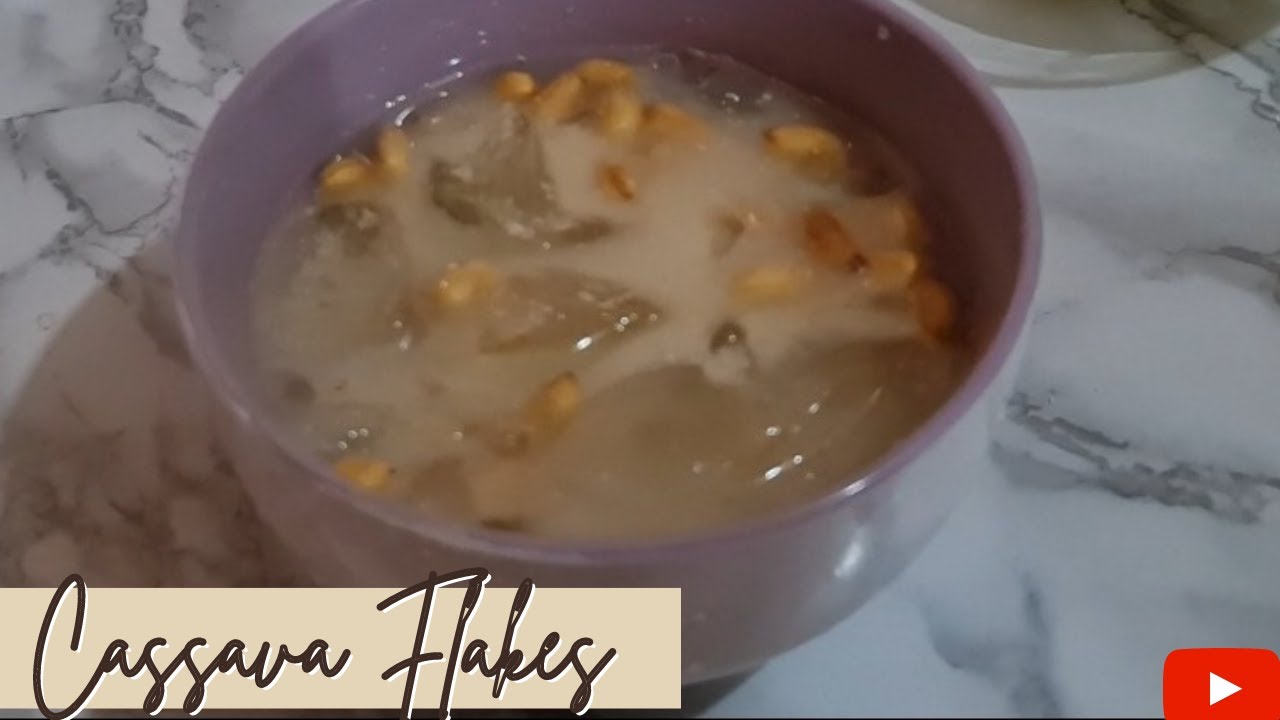 How to make Garri | Cassava flakes | to drink