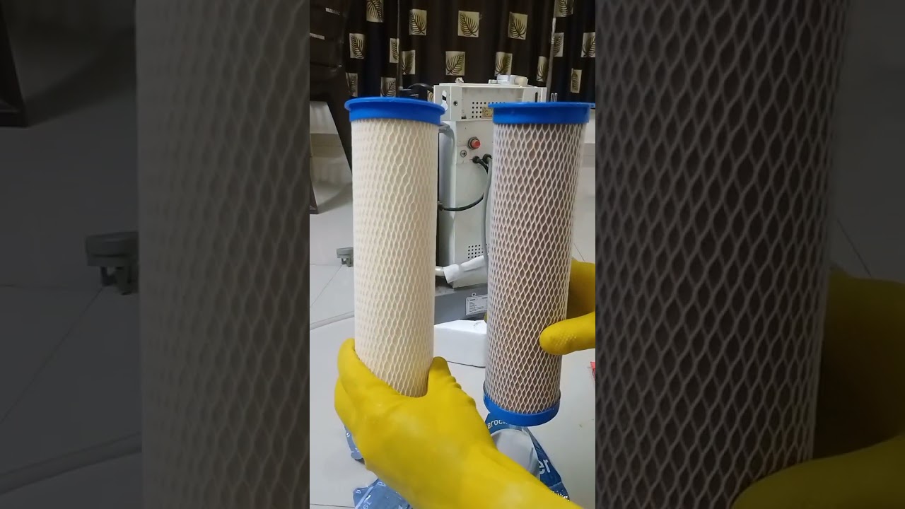 How to replace filter in Aquaguard compact