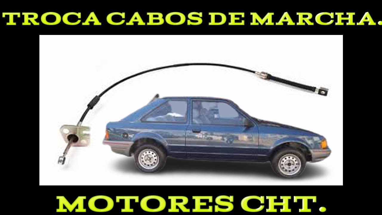 Como trocar CABOS DO CAMBIO (MARCHA) motores CHT.