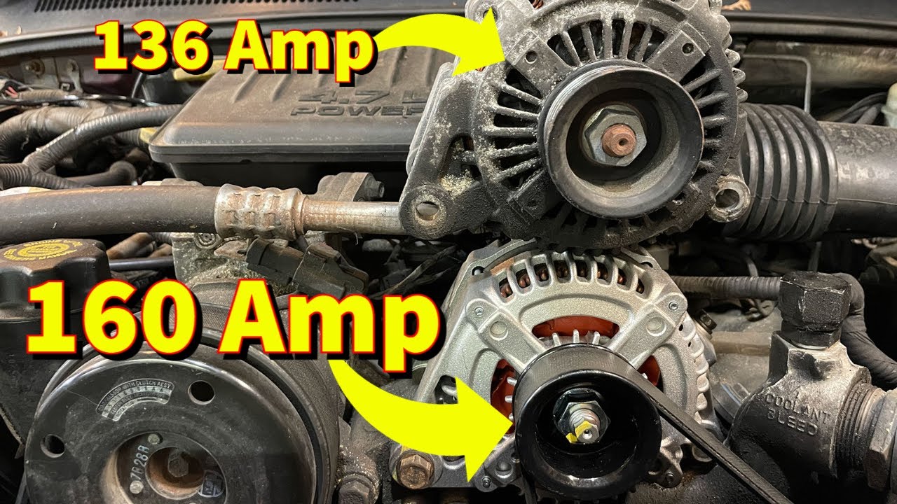 4.7L ALTERNATOR UPGRADE (Jeep/Dodge/Chrysler)