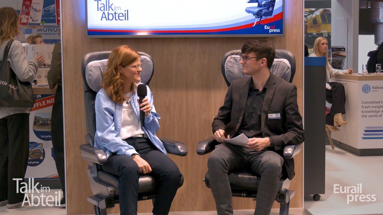 Talk im Abteil mit Dr. Daniela Gerd tom Markotten #innotrans