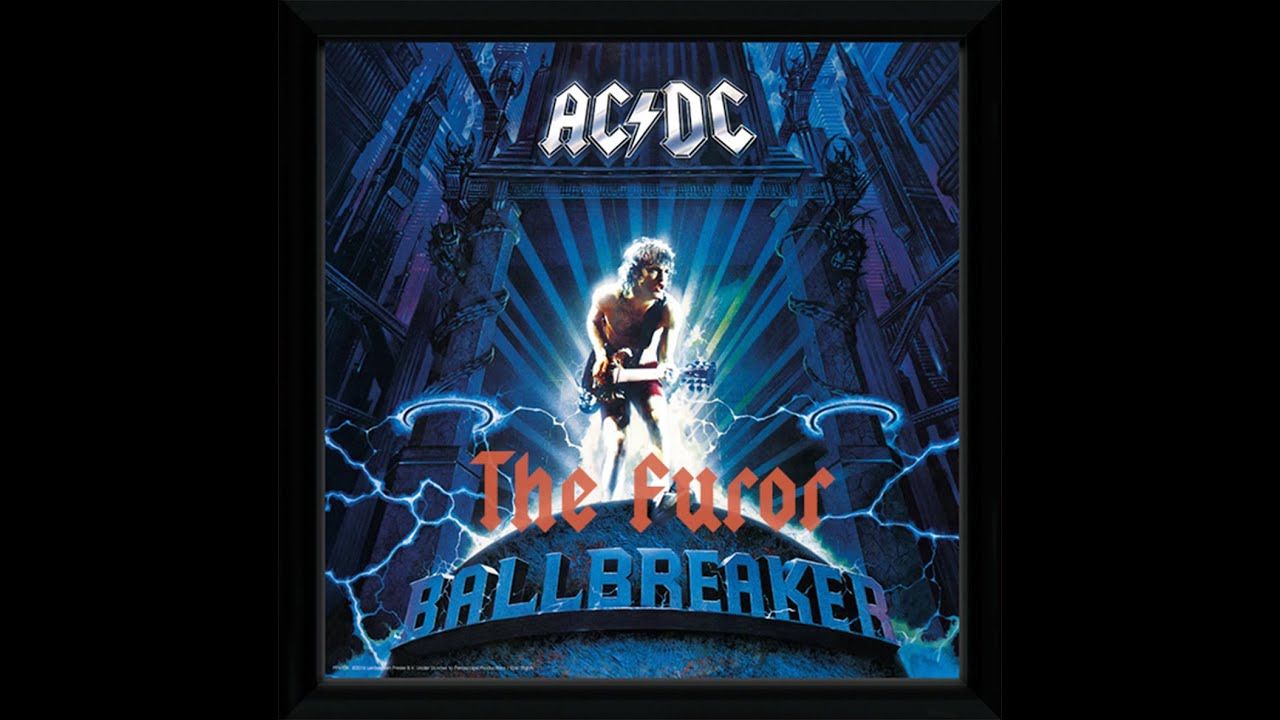 ACDC - THE FUROR Guitar Backing Track with Original Vocals