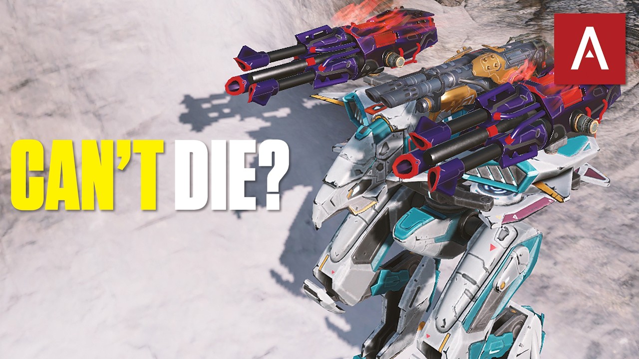 War Robots &mdash; Дрон Scourveil сделал этого Nightingale бессмертным!