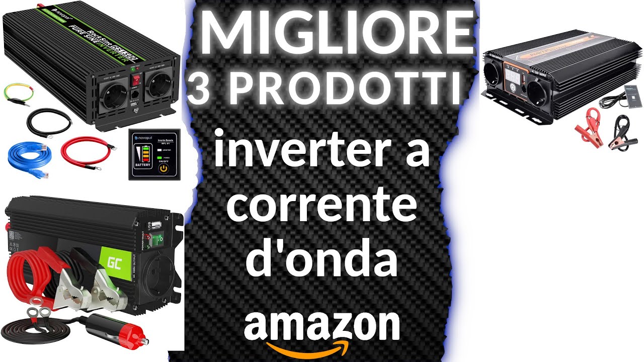 ᐅ Migliori 3 inverter a corrente d'onda ★
