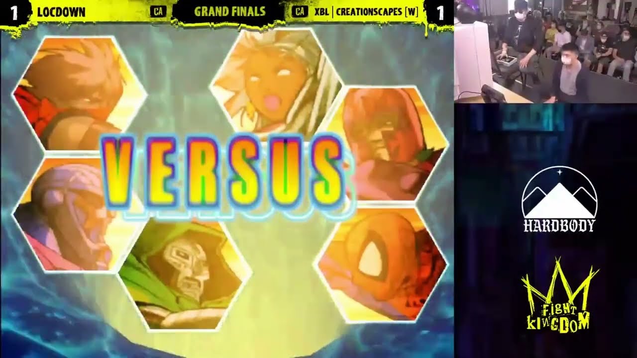 Marvel vs capcom 2 | Top 8 Fight Kingdom 2023 | locdown vs khaos  | Grand finals