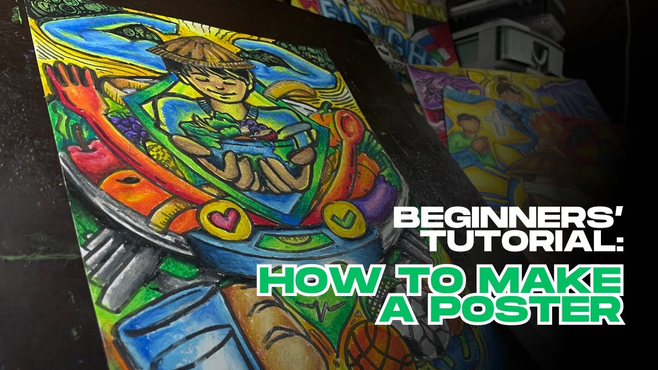 BEGINNER’S TUTORIAL: HOW TO MAKE A POSTER ARTWORK | NUTRITION MONTH