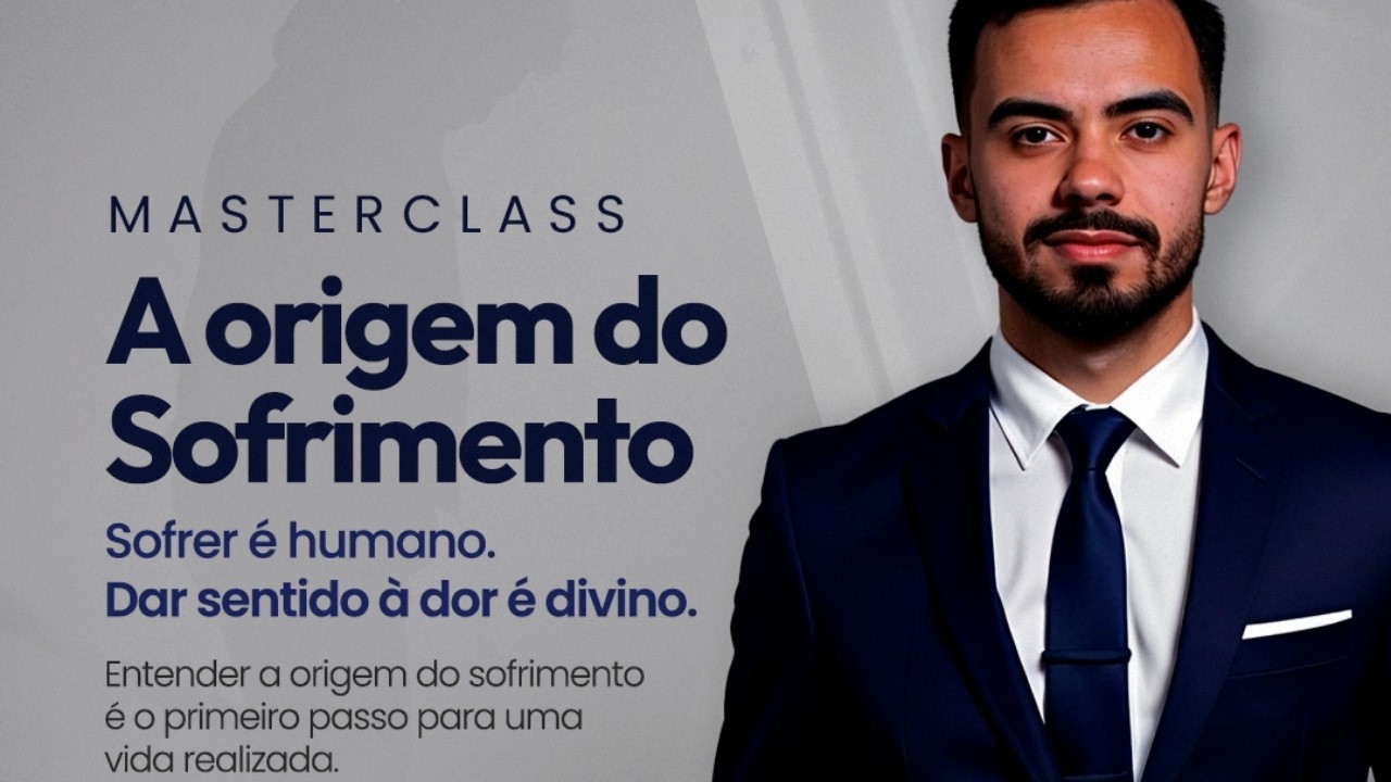 MasterClass A Origem do Sofrimento!
