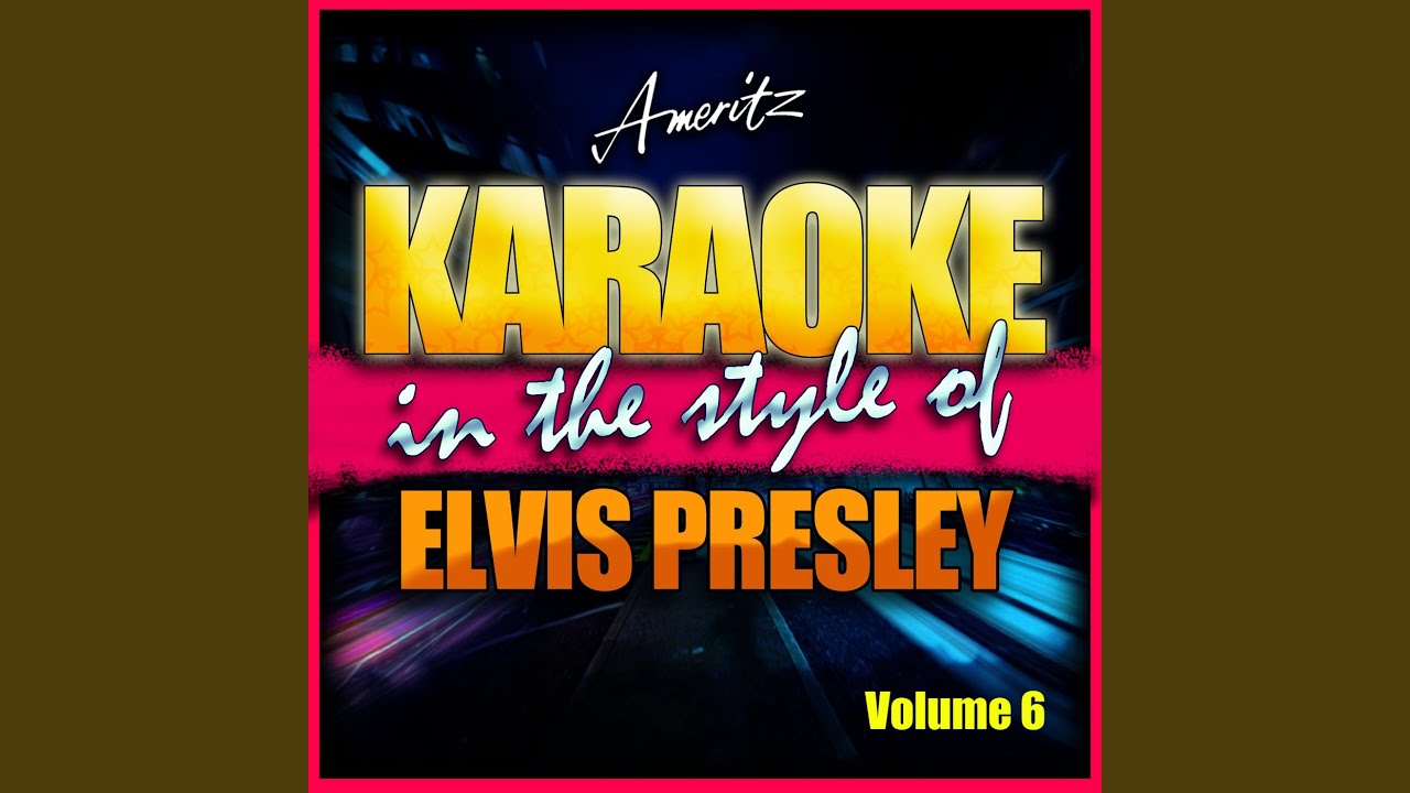 It's Now Or Never (O Sole Mio) (In The Style Of Elvis Presley)