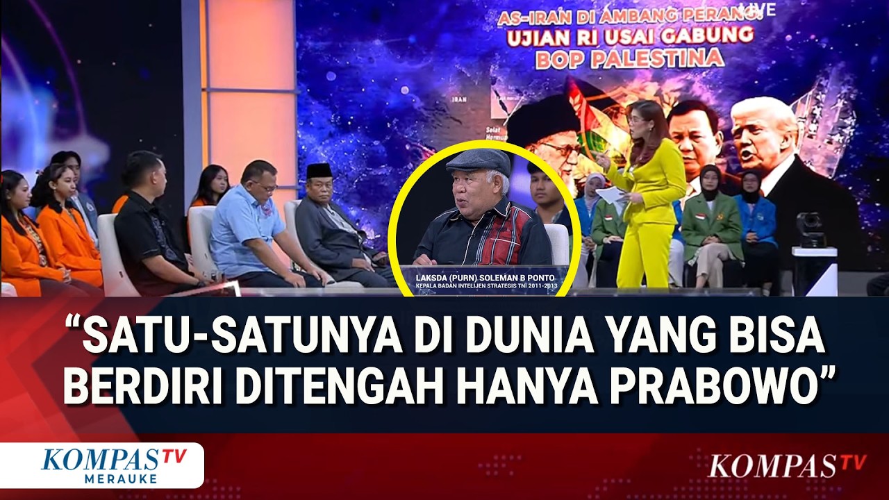 AS-Iran di Ambang Perang: Ujian RI usai Gabung BOP Palestina, Indonesia Bisa Apa?  | PART 1