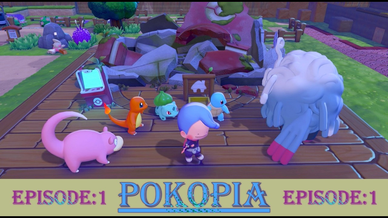 Pokémon Pokopia | Episode 1 | The road to the Pokémon center