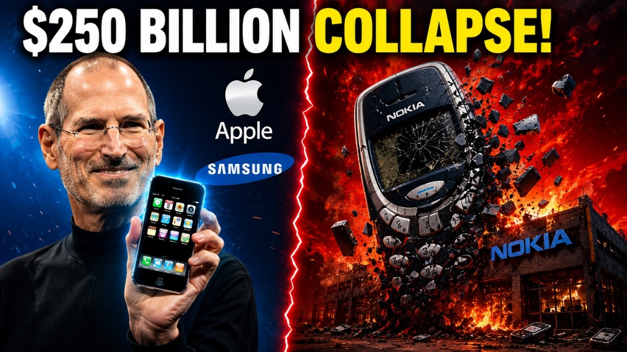 How Apple & Samsung Destroyed Nokia: The $250 Billion Collapse