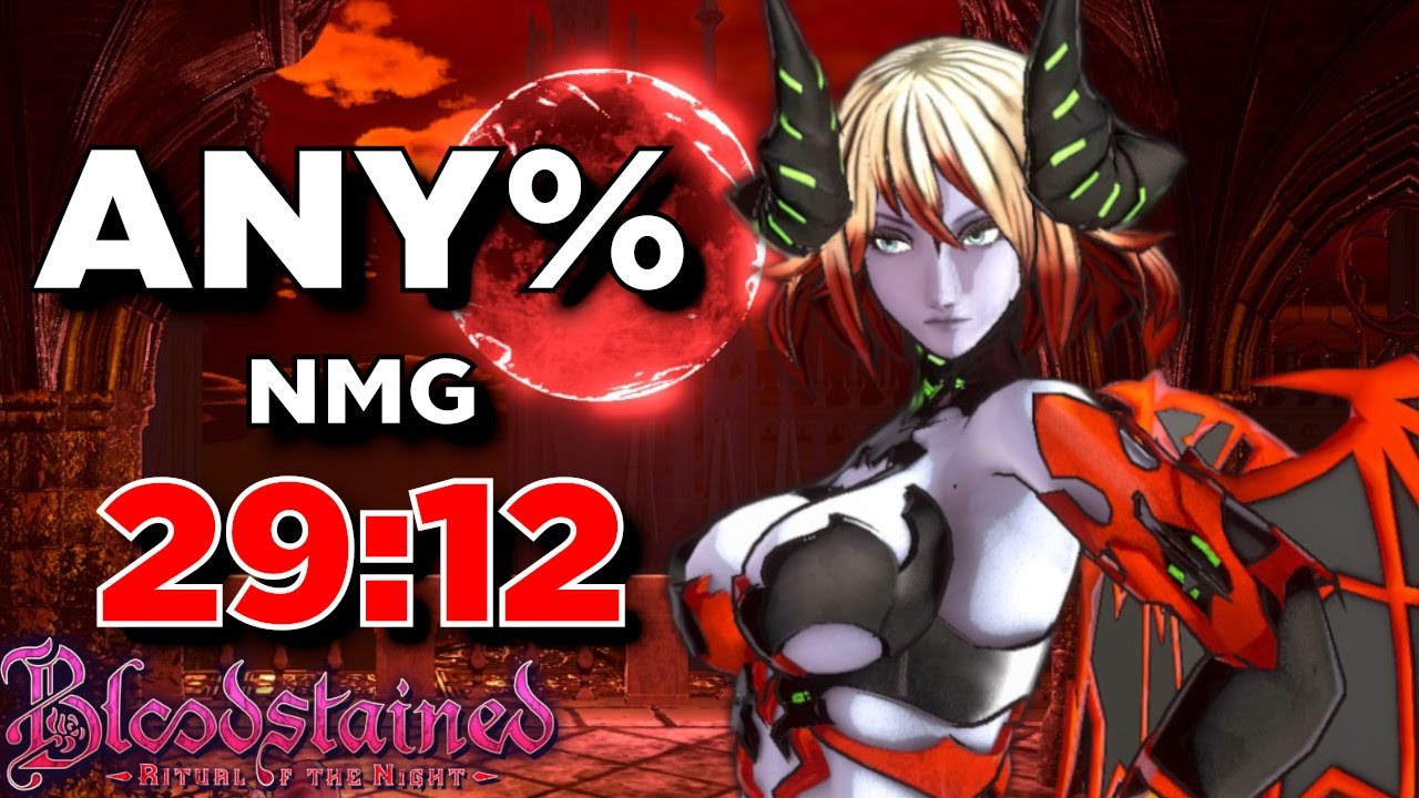 [WR] Beating Bloodstained in under 30 minutes (no major glitches)