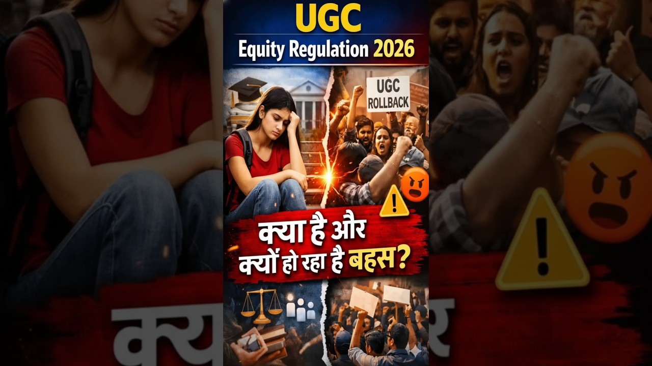 UGC Equity Rules & General Category Student Protest everything Explained in Hindi! #ugc #facts #news