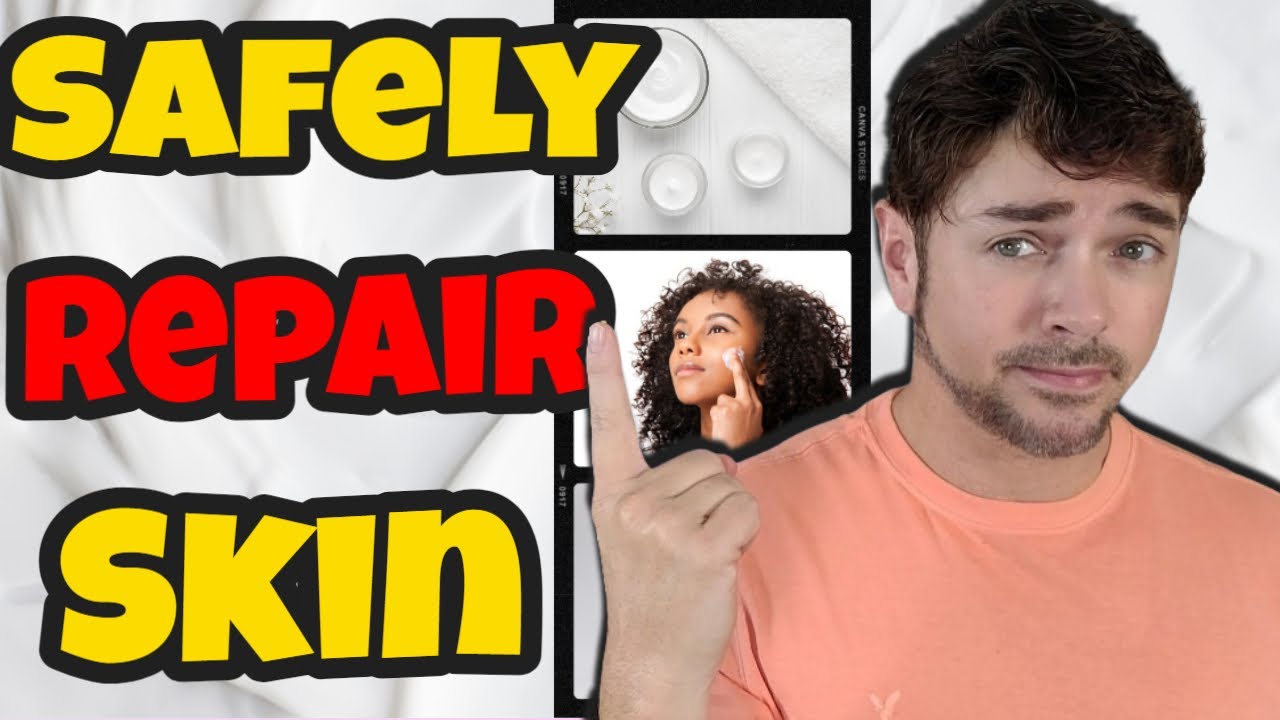 How To Safely Repair Damaged Skin | Skin Barrier | Chris Gibson