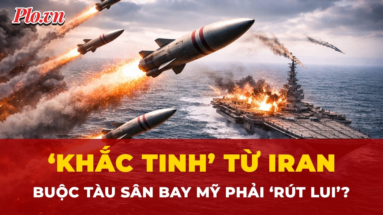 Lộ diện ‘khắc tinh’ khiến tàu sân bay 13 tỷ USD của Mỹ phải ‘rút lui’ hơn 1.000km | Tin nhanh
