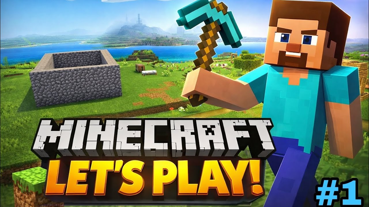 Minecraft survival world ll first day ll let's play ll #1