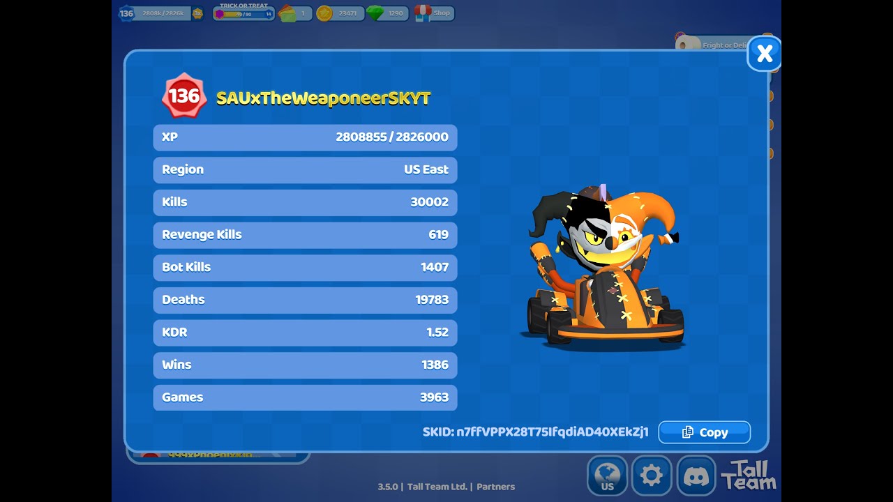 (Finally) getting 30k kills in Smash Karts