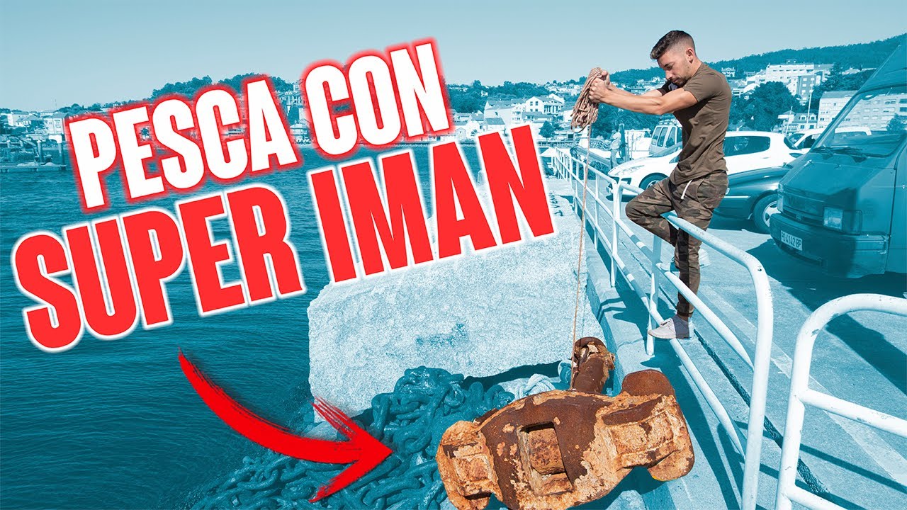 PESCA CON IM&Aacute;N (ANCLA OXIDADA) Pescando con SUPER IM&Aacute;N!!!