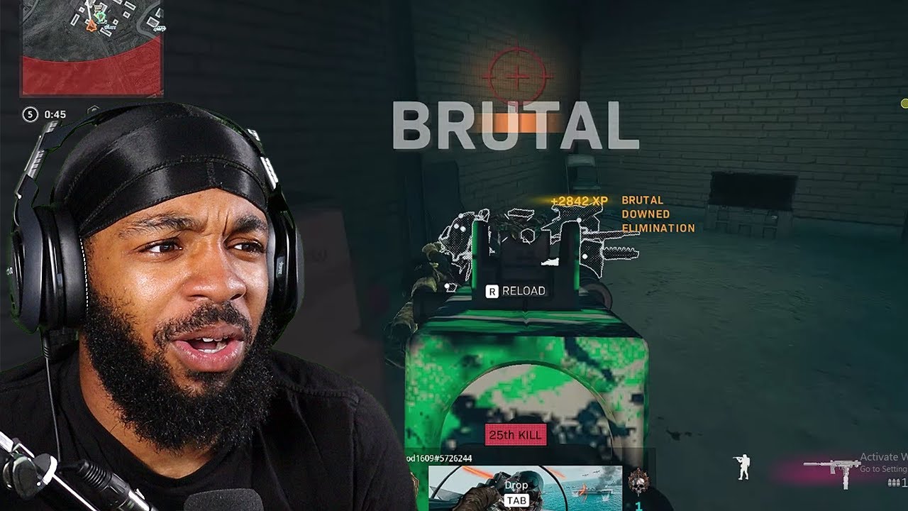 The SMOOTHEST aim in Warzone | Reacting to Dfalt 
