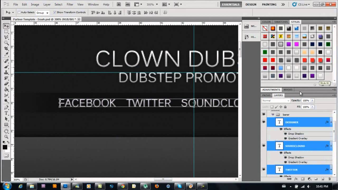 Speed Art // ClownDubstep ( Preview ) By: JezzeDesign