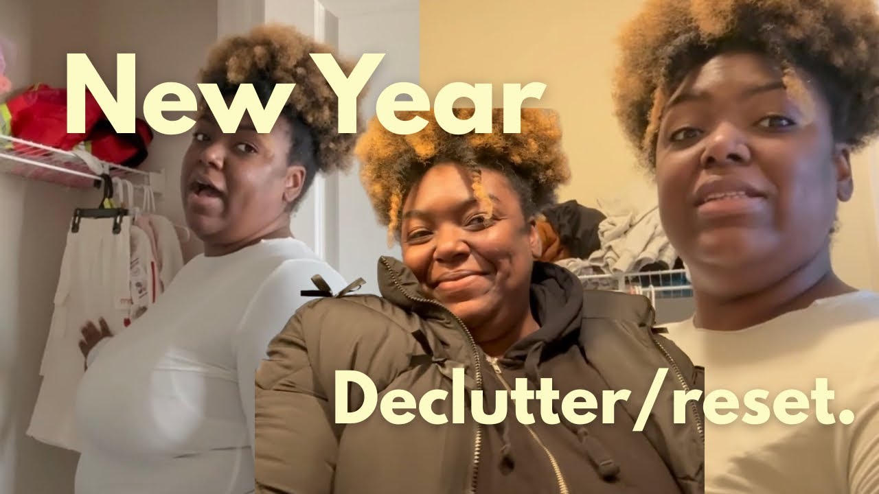 New Year Reset| Decluttering Our Closets, Donating Clothes & Goodwill Drop-Off 🧺