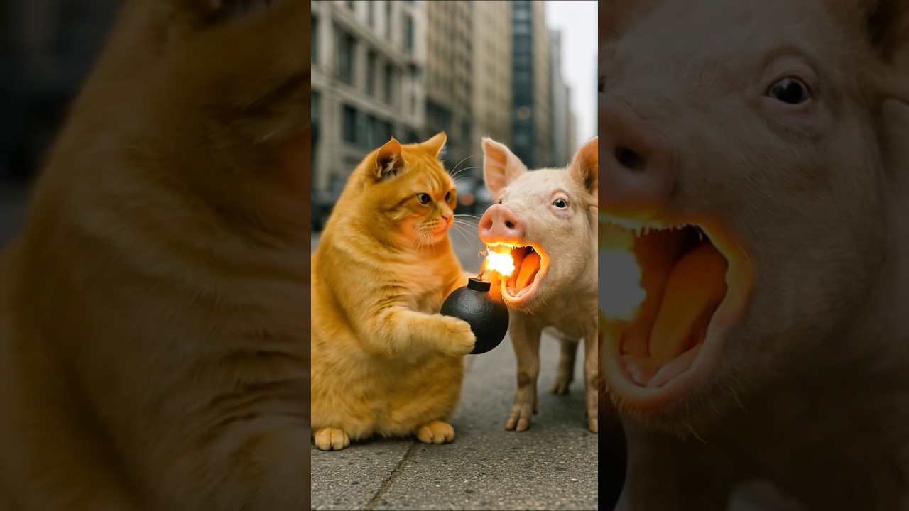 The Orange Cat Stirred Up Trouble! 😼✨ #cat #cats