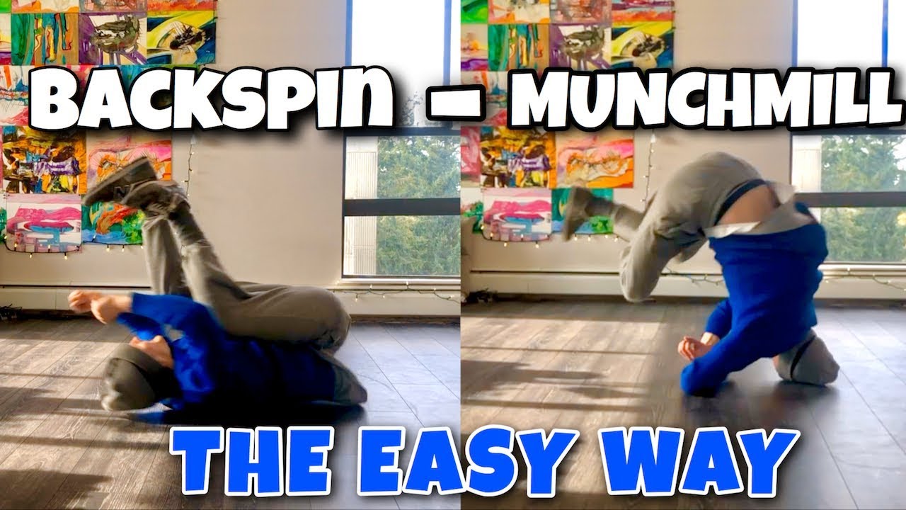 Урок по брейкингу | Переход от бэкспина к манчмиллу | Простой способ | Базовые силовые переходы