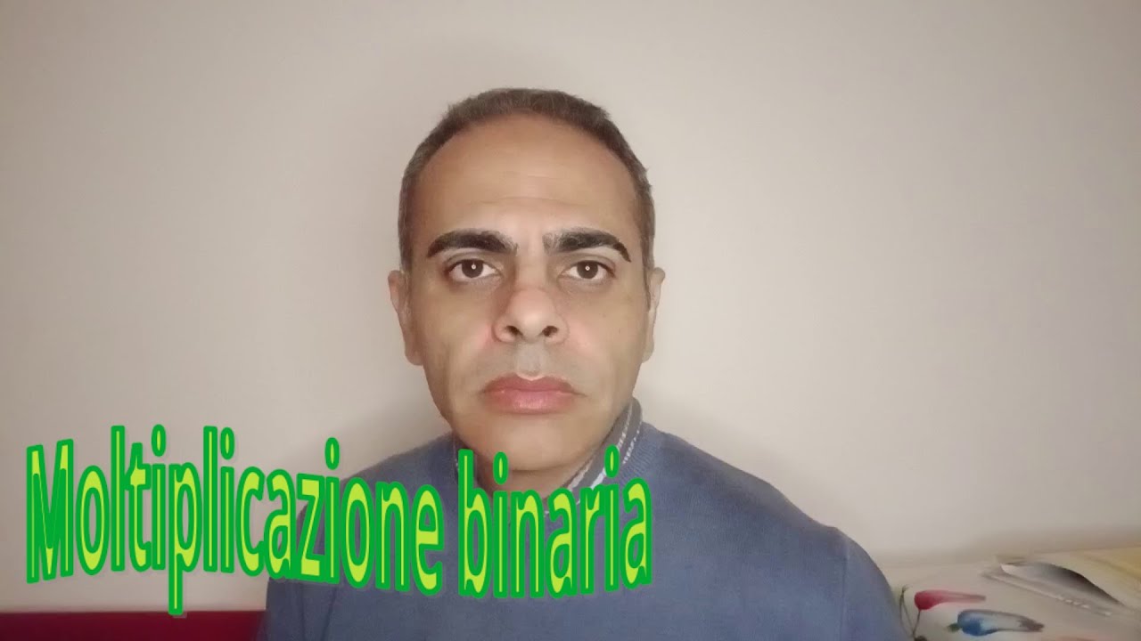 Moltiplicazione di due numeri binari