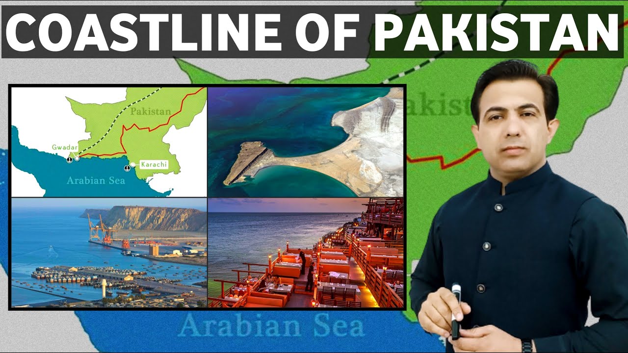 Coastline Of Pakistan Arabian Sea | Seaports Of Pakistan Gwadar And Karachi | Muhammad Akram