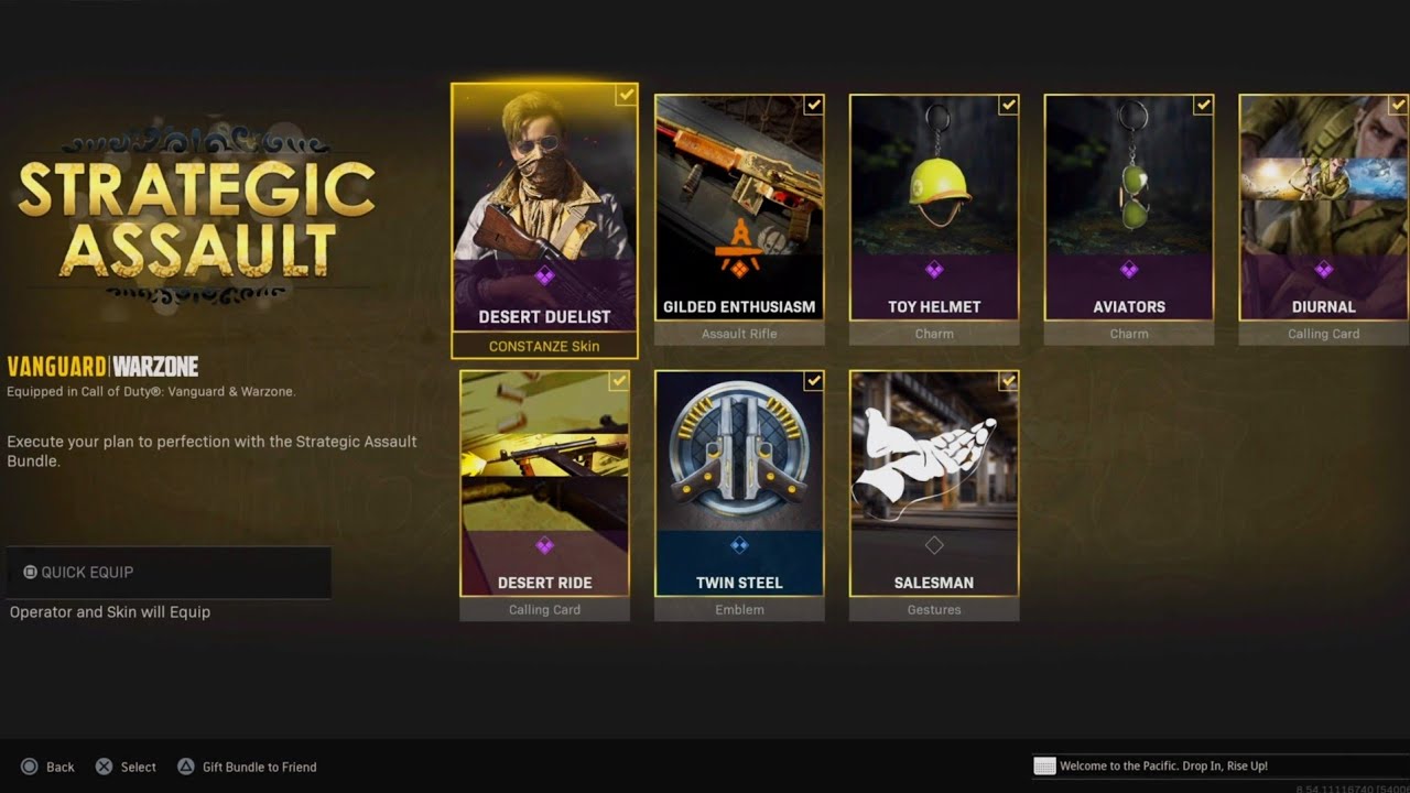 New Prime Gaming Bundle - Strategic Assault