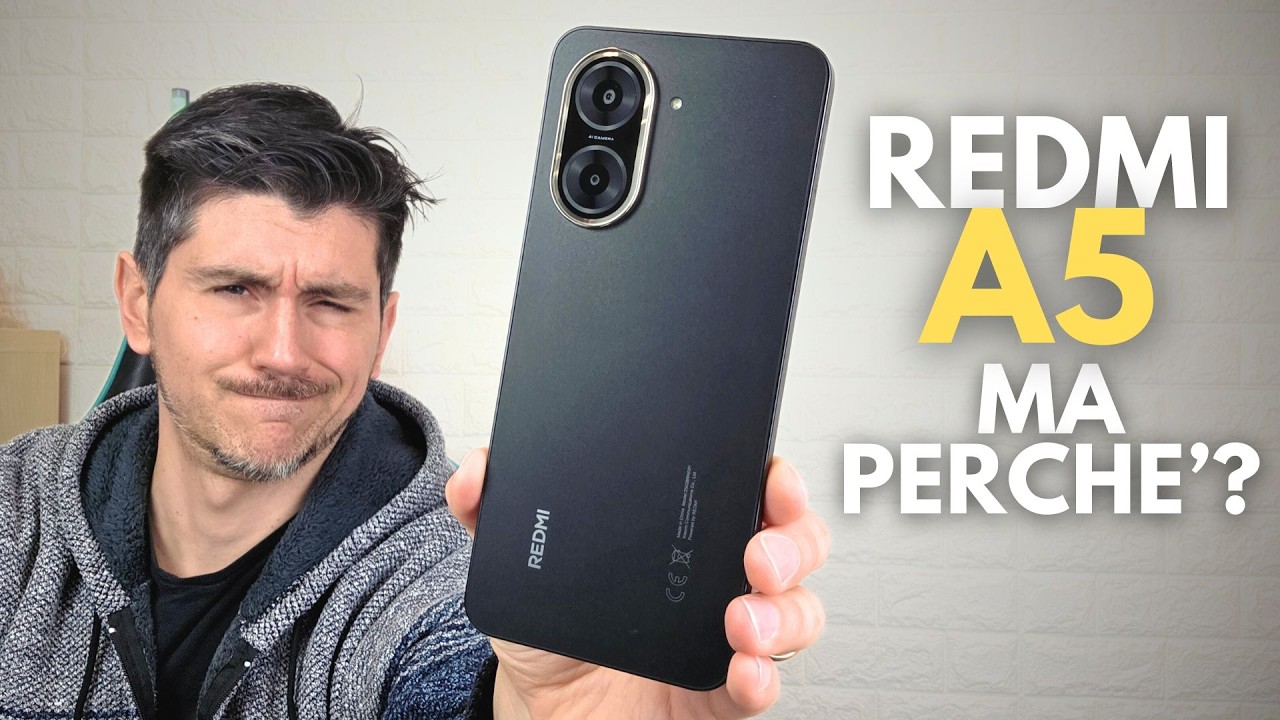 XIAOMI REDMI A5 il Ritorno del BRADIPO che non ti aspettavi!