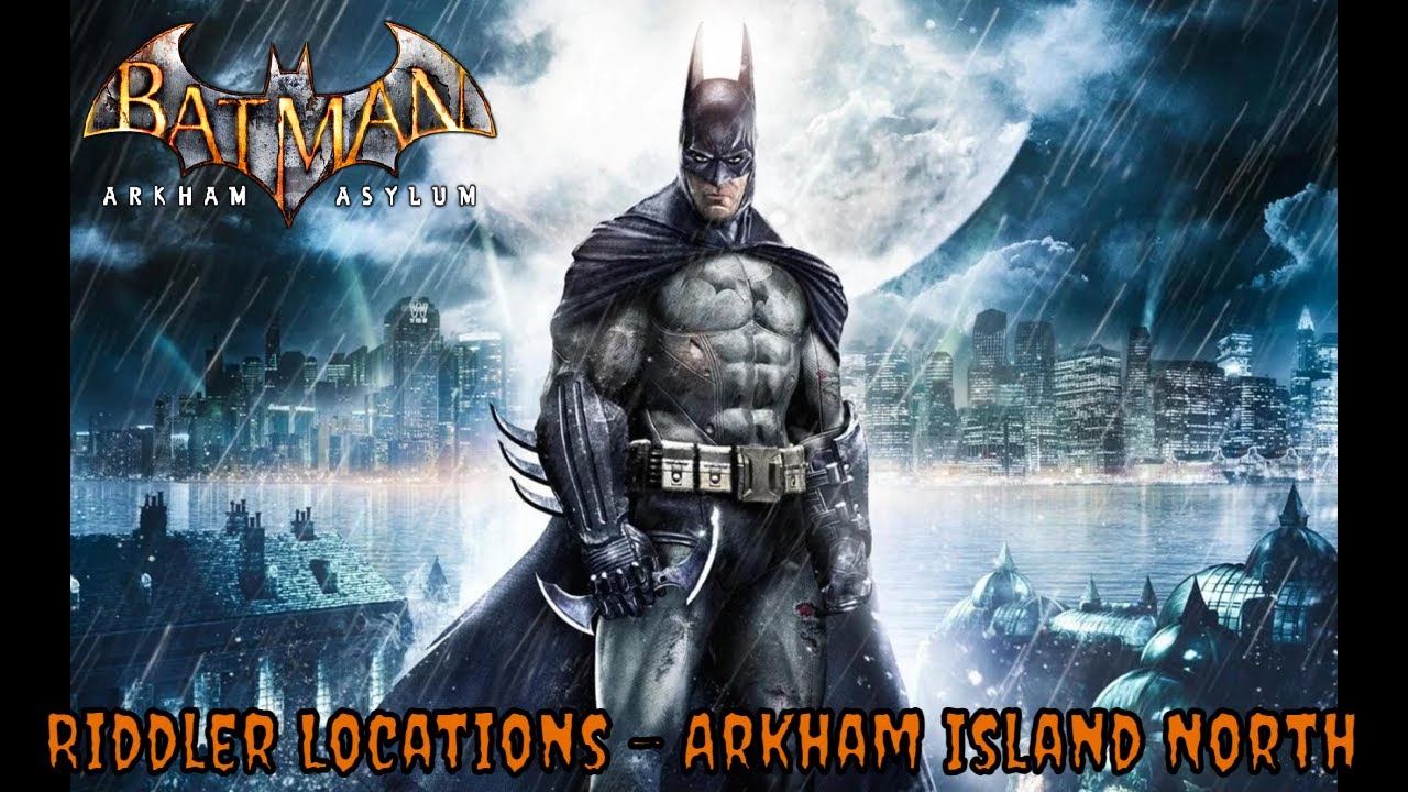 Riddler Locations – Arkham Island North | Batman: Arkham Asylum