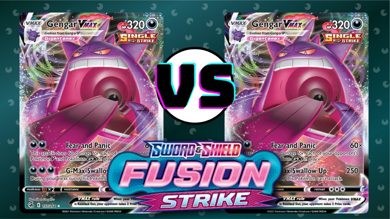 Gengar VMAX vs. Gengar VMAX