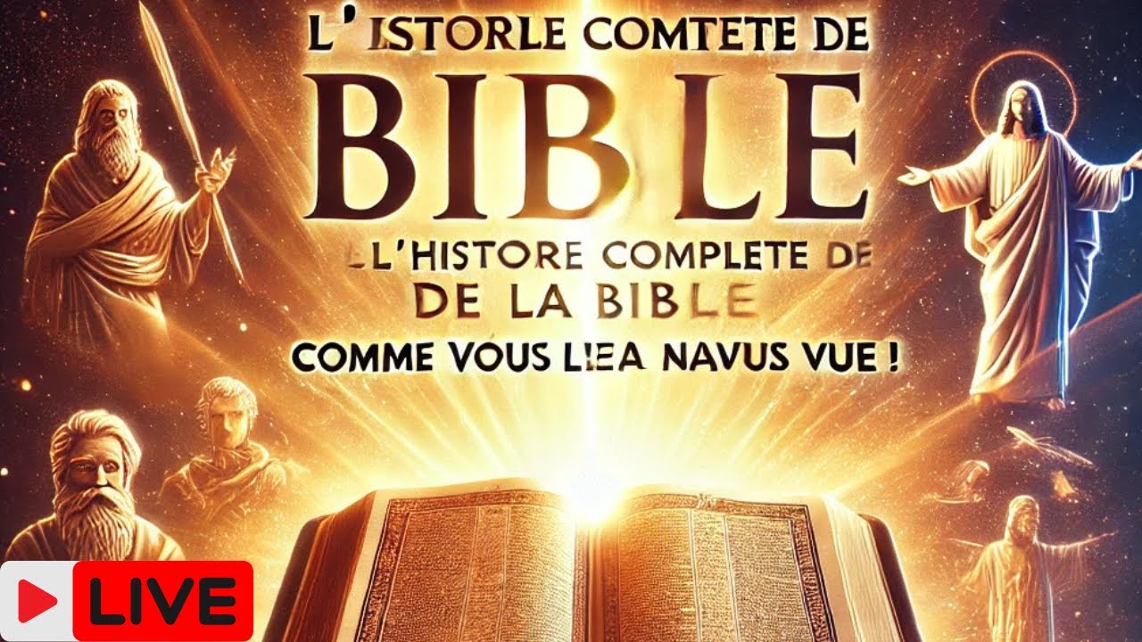 L'HISTOIRE COMPLÈTE DE LA BIBLE Comme Vous NE L'AVEZ JAMAIS VUE !