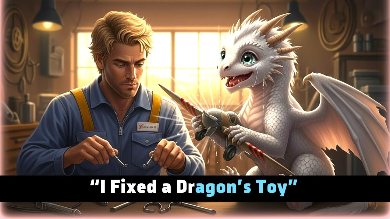 A Baby Dragon Came Crying with Its Broken Toy — I Fixed It, Not Knowing a Royal Eye Was Watching Me