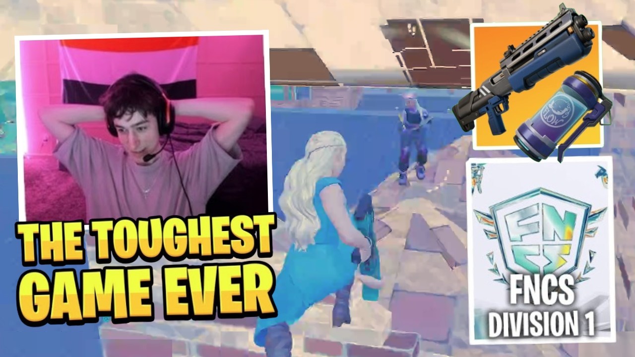 PeterBot FACES the TOUGHEST Game EVER in FNCS Division 1