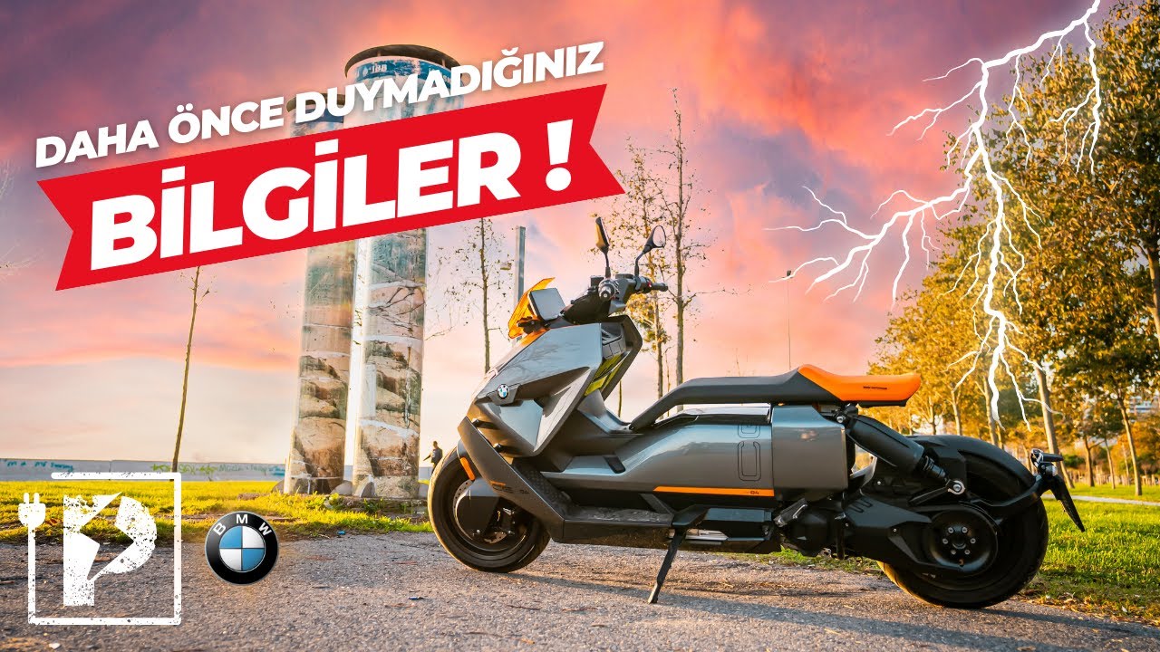 37 Liraya 100 KM Yol Giden Elektrikli Motosiklet! | BMW CE04 İncelemesi | 0-100 Km/h Testi!