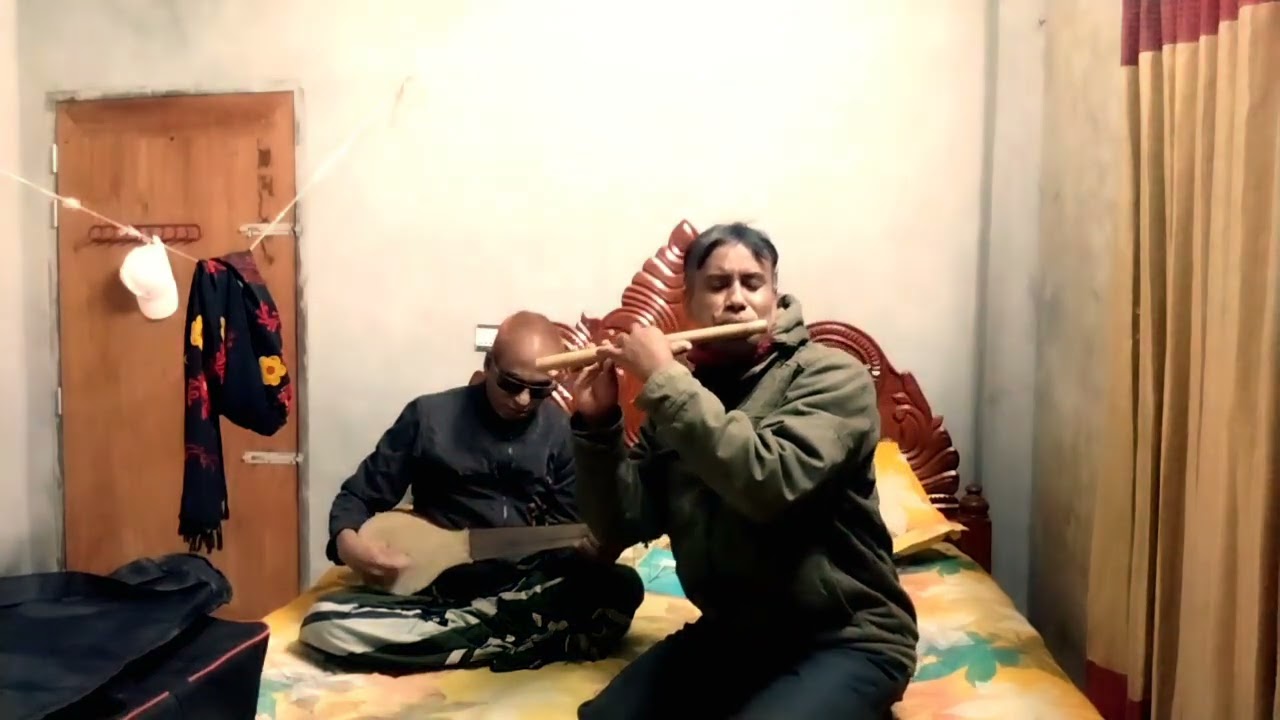 থাকতে পাড় ঘাটাতে তুমি পাড়ের নাইয়া | দোতারায় | মুখলেছুর রহমান মুকুল
