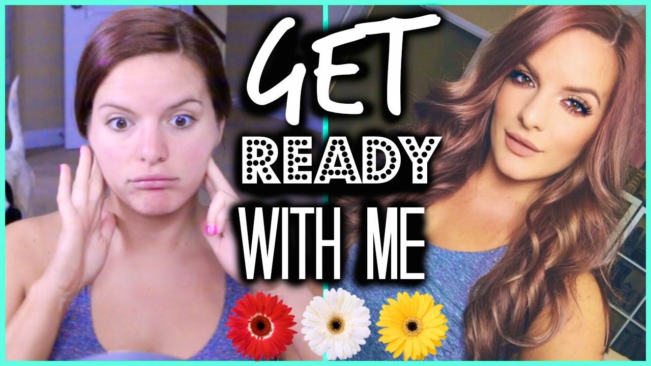 GET READY WITH ME! BACK TO BRUNETTE! | Casey Holmes