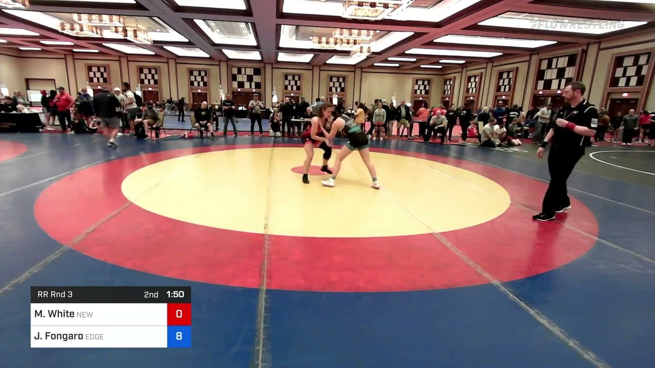138 Lbs Rr Rnd 3 - Maura White, New Jersey Vs Julia Fongaro, Edge Wrestling D40f