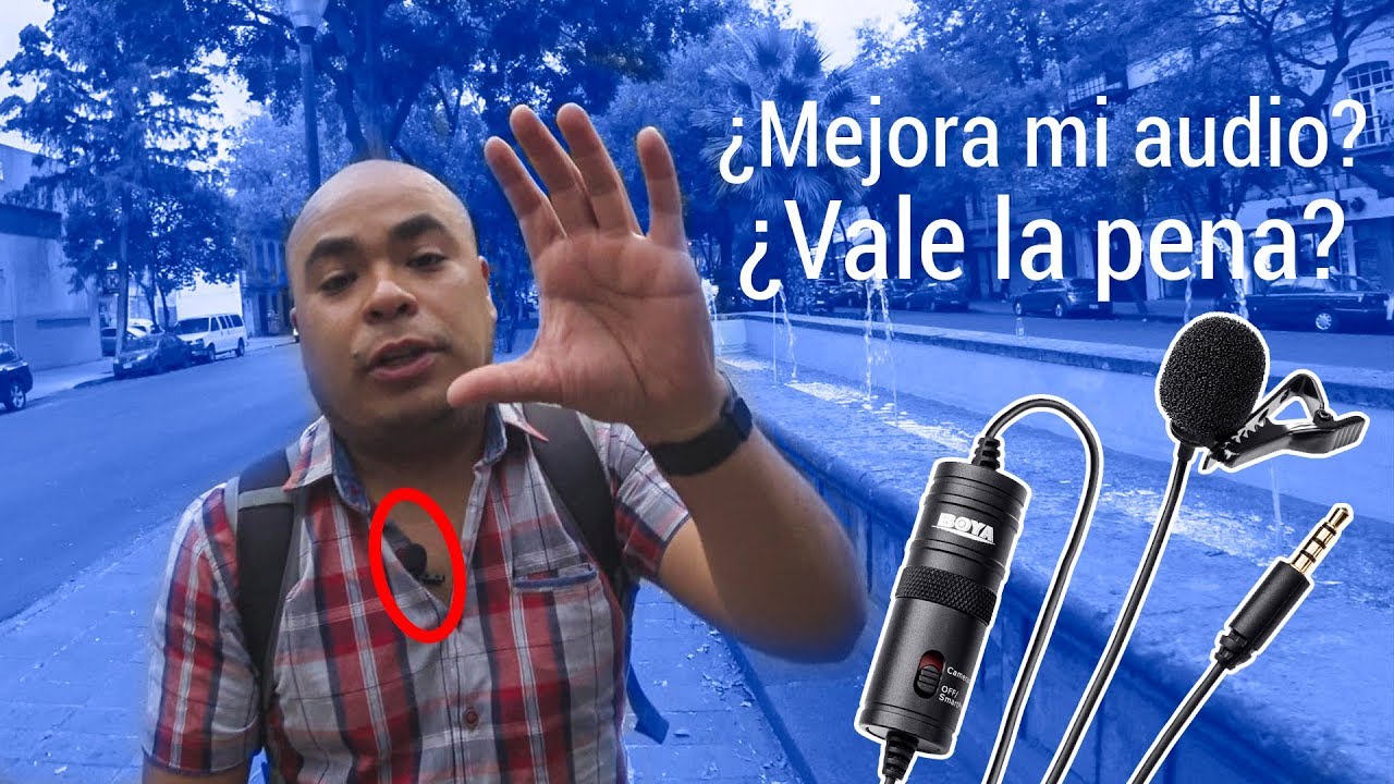 Probando el MICRÓFONO de solapa BOYA BY-M1