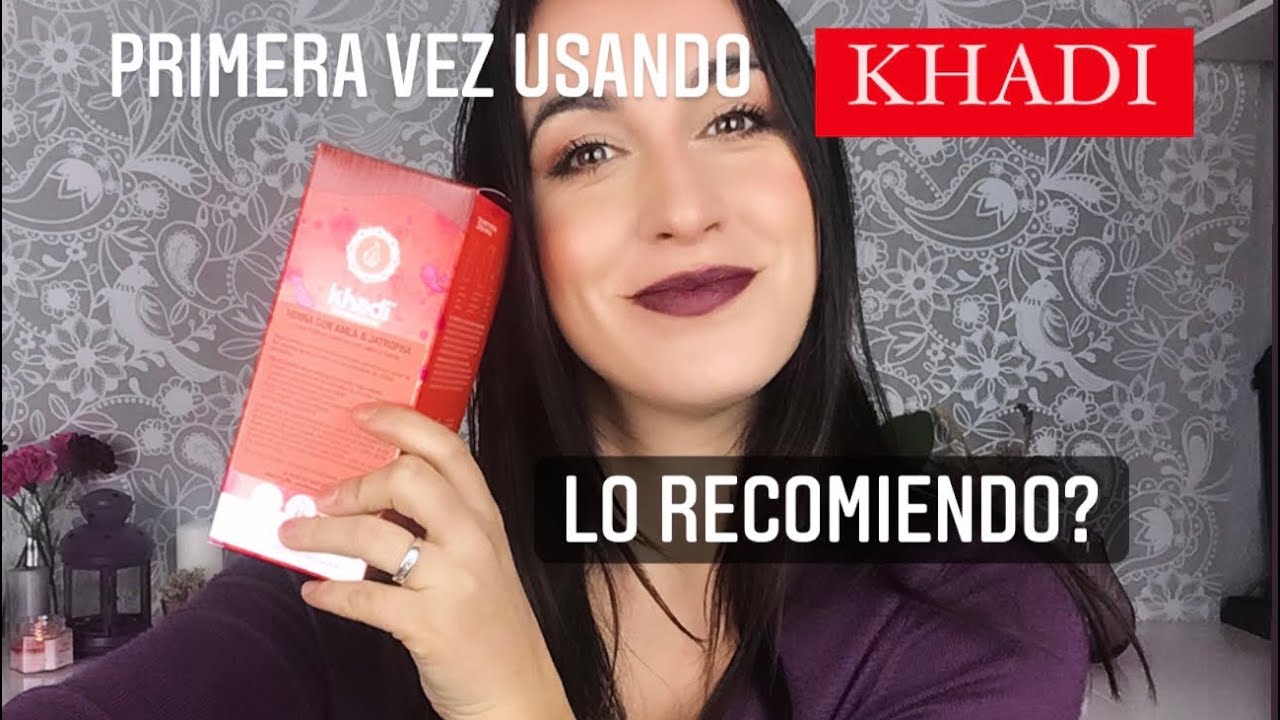 Cubrir canas con HENNA marca KHADI | Primeras impresiones y opinión