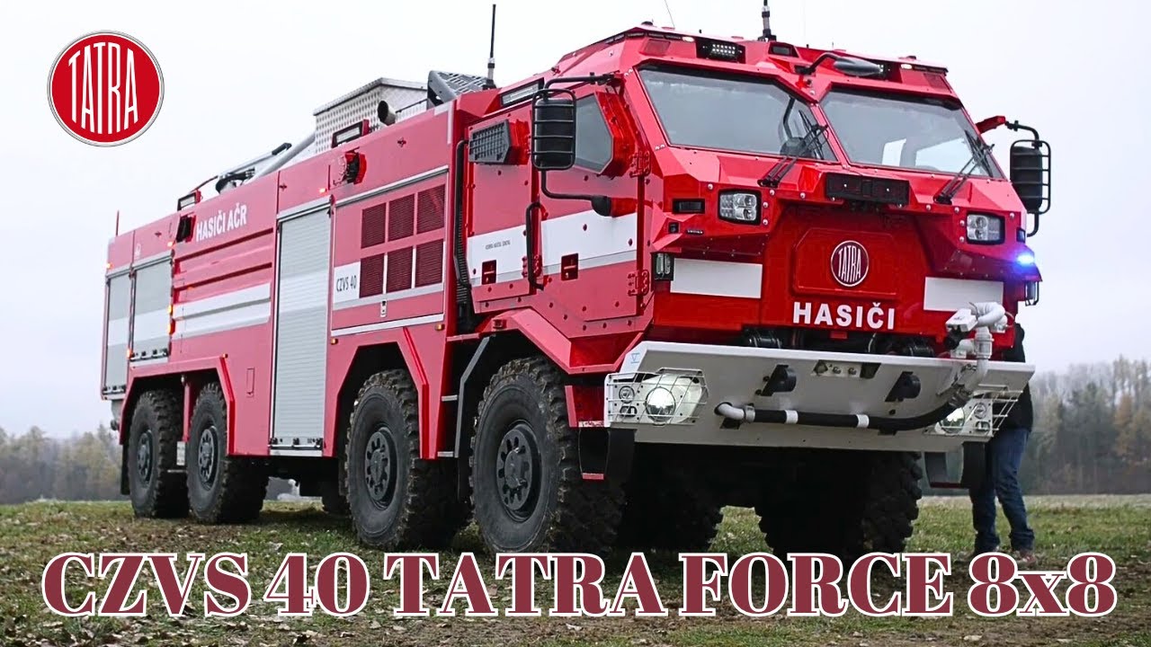 Cummins ISM500 Engine | Gross Vehicle Weight 36,000 Kilos | Crew 1+3 | CZVS 40 TATRA FORCE 8x8