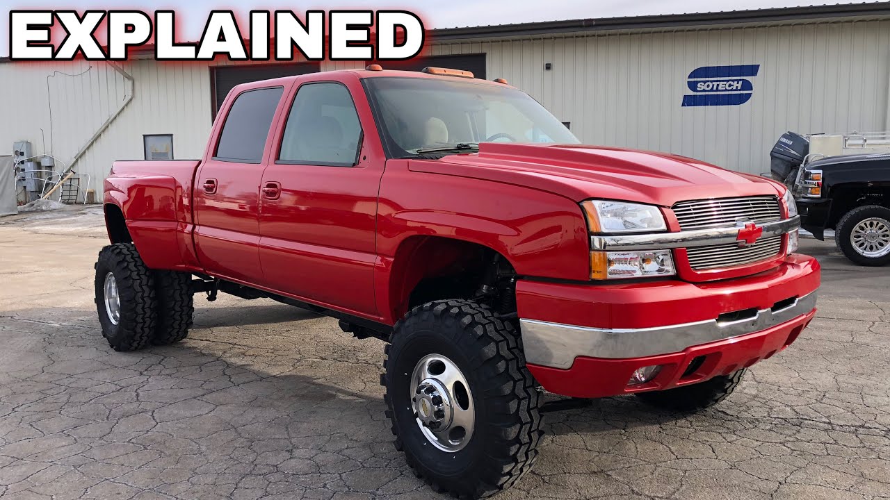 Как сделать полноприводный Duramax с двумя колесами! *GM Truck 2500hd*