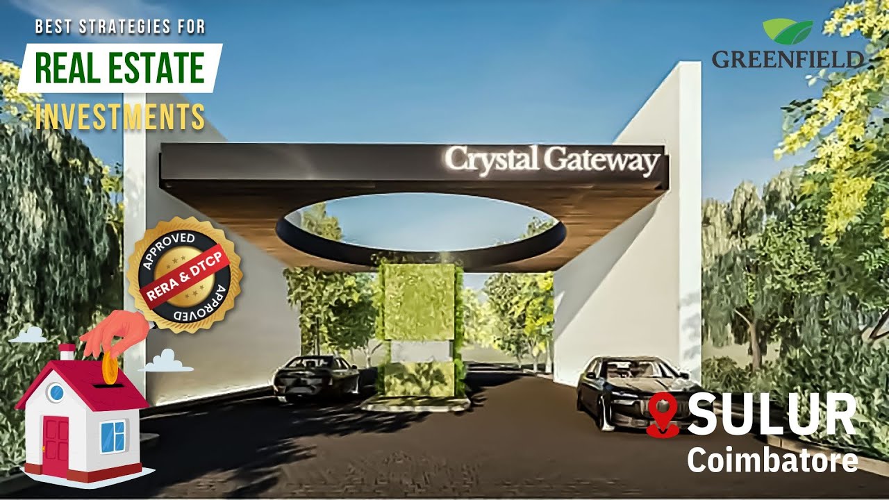 Plots & Villas For Sale in Crystal Gateway Sulur,Coimbatore