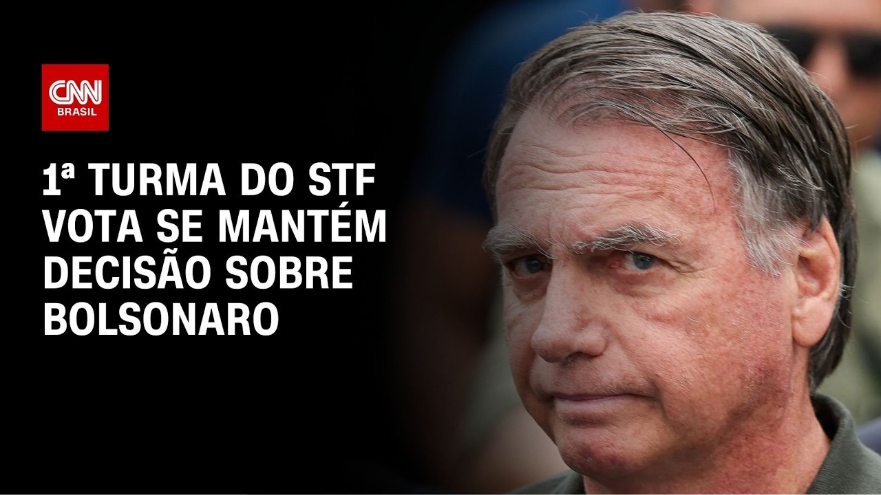 STF decide hoje se mantém decisão que negou domiciliar a Bolsonaro | CNN NOVO DIA