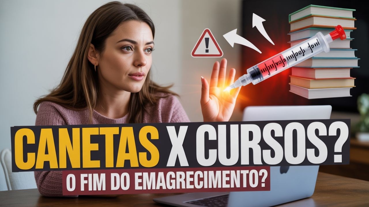 Canetas Emagrecedoras Vão Acabar com os Cursos de Emagrecimento?