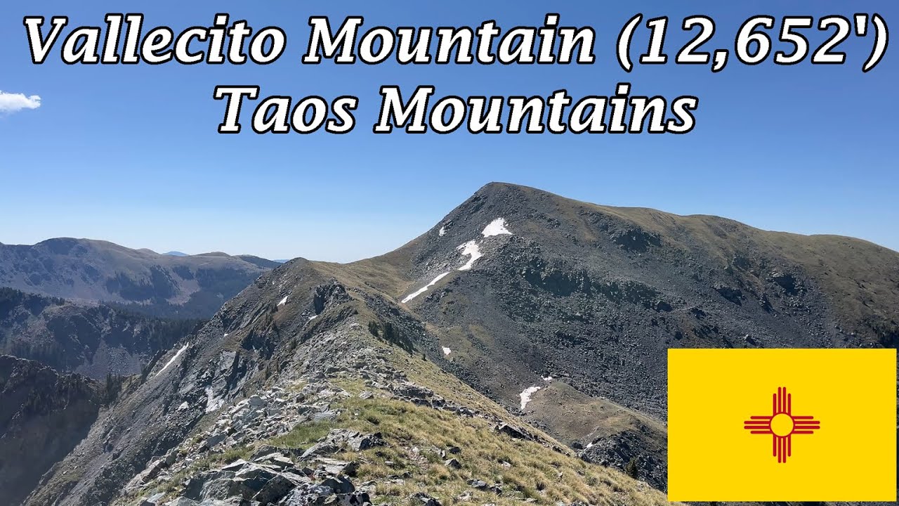Vallecito Mountain - A Challenging Climb Near Taos, New Mexico