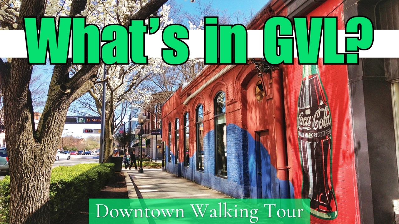 MUST SEE stops on Main Street | Downtown Greenville SC Walking Tour