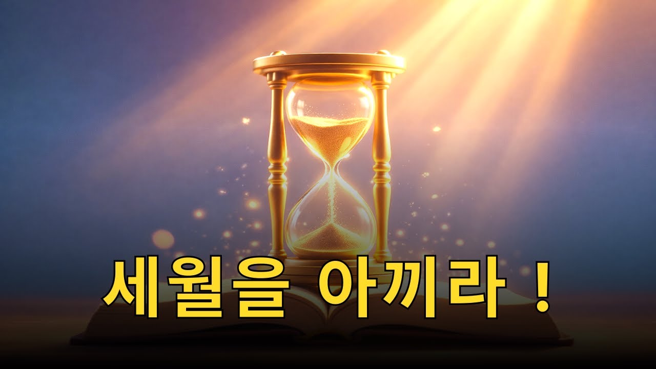 세월을 아끼라 때가 악하니라